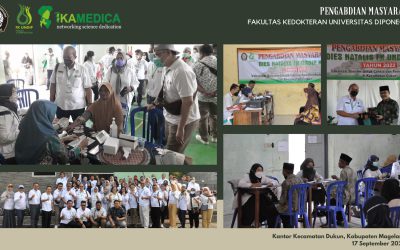 Dedication of the Faculty of Medicine in Magelang Regency