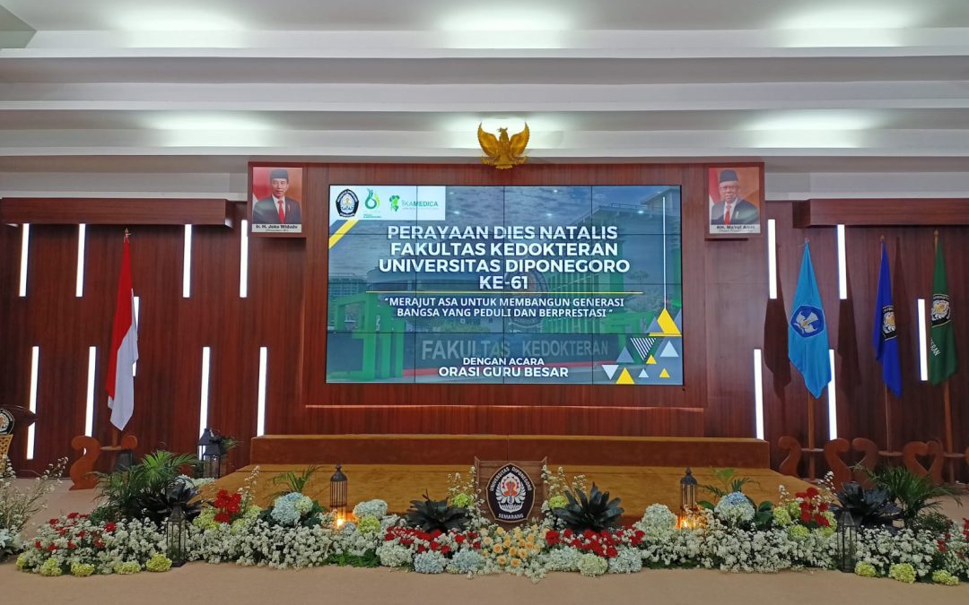 Dies Natalis Fakultas Kedokteran Undip, Prof. Dokter Sultana MH Faradz, PAK., PhD berorasi