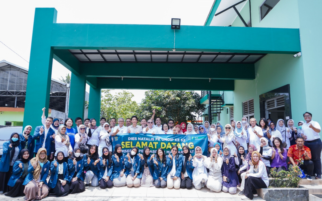 Magelang receives health services and basic life training from the UNDIP Faculty of Medicine.