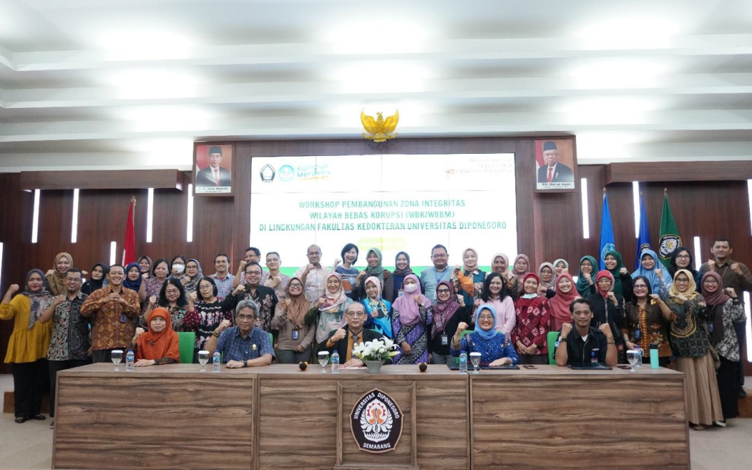 The UNDIP Faculty of Medicine hosts a workshop on creating integrity zones in clean and serving bureaucratic areas.