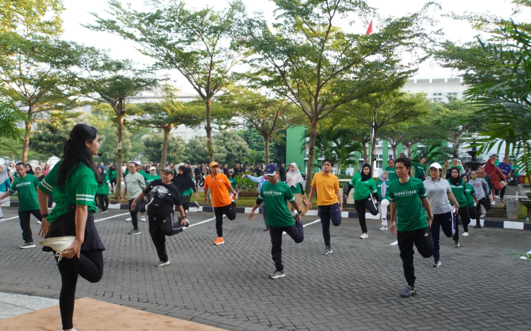 Senam Sehat Bersama Fakultas Kedokteran UNDIP