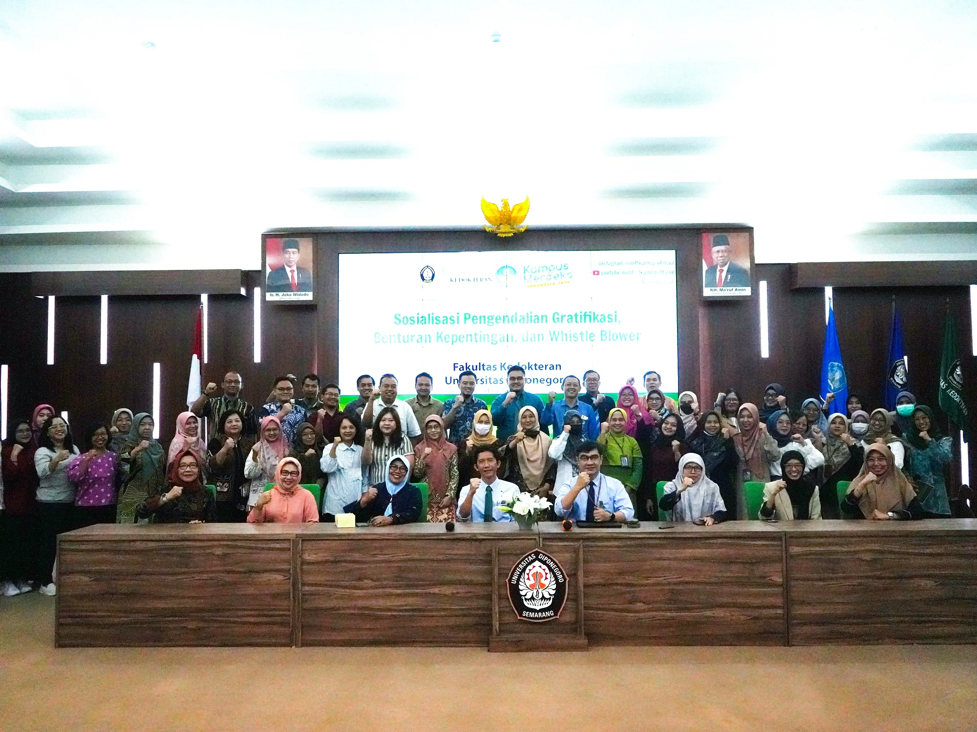 Foto Monev ZI WBK Fakultas Kedokteran UNDIP