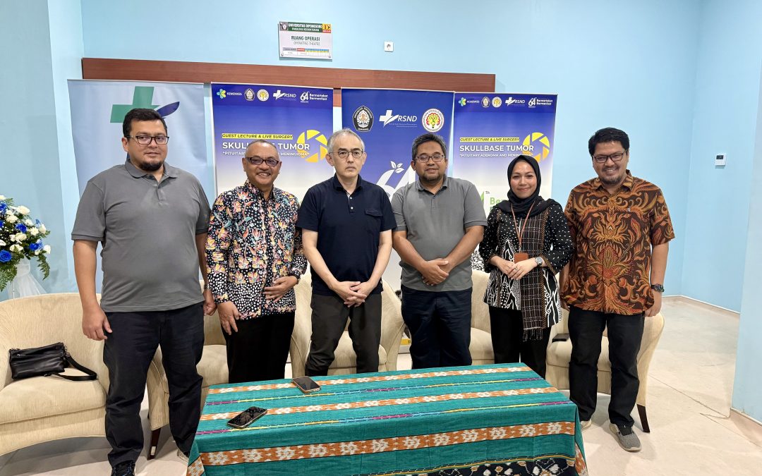 FK Undip dan RSND Gelar Live Surgery Tumor Otak Bersama Ahli Bedah Saraf Kagoshima University