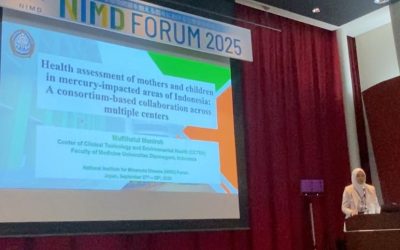 Riset di Bidang Toksikologi Merkuri Tim Riset Fakultas Kedokteran Undip Diakui Pada NIMD Forum 2025 Japan