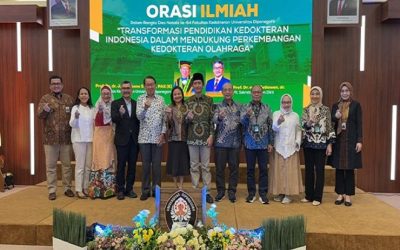 Orasi Ilmiah Dies Natalis ke-64 Fakultas Kedokteran Undip, Teguhkan Komitmen Bermartabat dan Bermanfaat